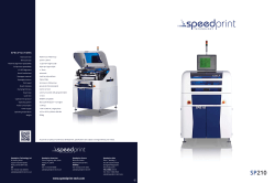 Speedprint 210 Brochure.indd