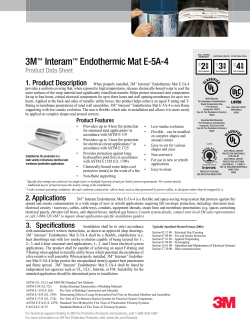 3M&trade; Interam&trade; Endothermic Mat E-5A