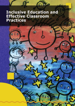 Inclusive education and classroom practices