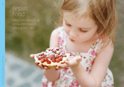 British Food: What role should UK producers have in feeding the UK?
