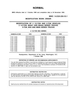 MWO 9-2320-200-35-1 - Roscommon Equipment Center