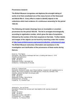 Continental drawings