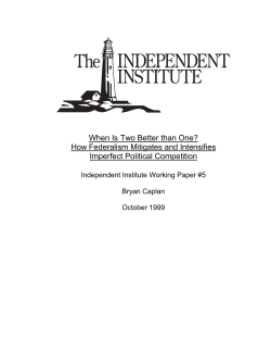 as a PDF - Independent Institute