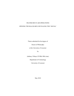 AJ Masys PhD thesis final for publishing 21 May 2010