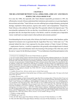 365 CHAPTER 11 THE RELATIONSHIP BETWEEN NATAL