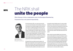 The NRK shall unite the people