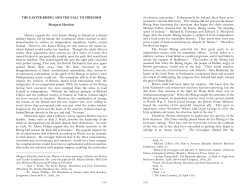 the easter rising and the fall to freedom