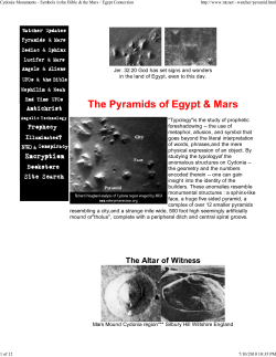 Cydonia Monuments - Symbols