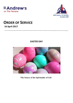 2017-04-16 Easter Day - St Andrew`s on The Terrace