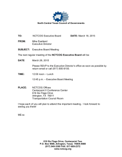 Agenda - NCTCoG