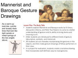Mannerist and Baroque Gesture Drawings