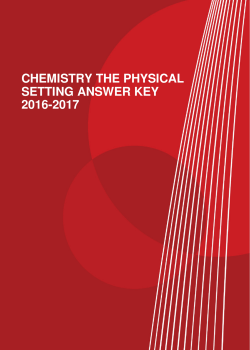 chemistry the physical setting answer key 2016-2017