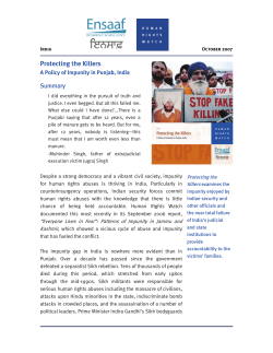 Protecting the Killers