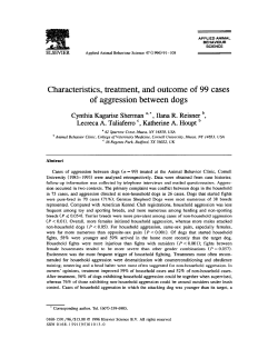Characteristics, treatment, and outcome of 99 cases of aggression
