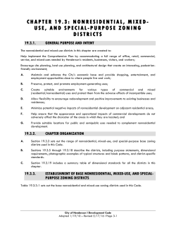 Chapter 19.3 Nonresidential, Mixed