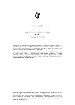 Annotations - Law Reform Commission