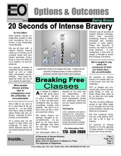 20 Seconds of Intense Bravery