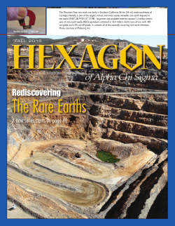 Hexagon Fall - UNT Chemistry