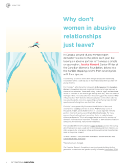Canadian Women`s Foundation