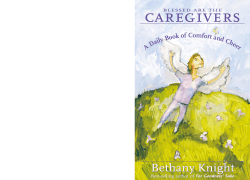 blessed are the caregivers