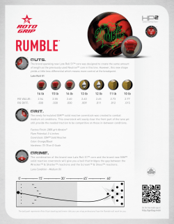 rumble - Roto Grip