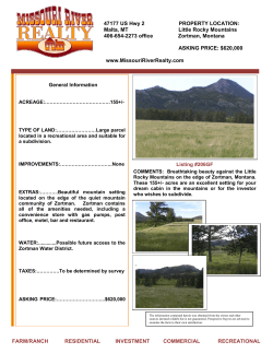 47177 US Hwy 2 PROPERTY LOCATION: Malta, MT Little Rocky