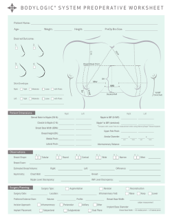 BODyLOgiC&reg; SyStEm PrEOPErAtivE WOrkSHEEt