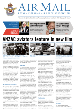 ANZAC aviators feature in new film