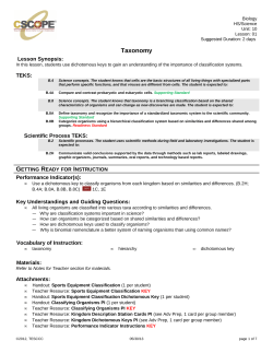 Taxonomy - DocumentCloud