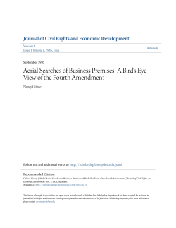 aerial searches of business premises: a bird`s eye view of the fourth