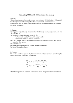 a complete example on using S