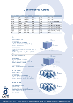 Contenedores A&eacute;reos