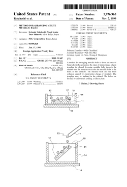 Method for arranging minute metallic balls