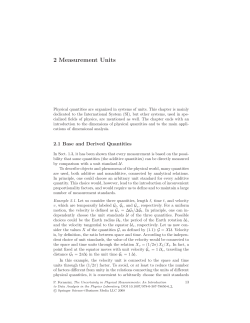 2 Measurement Units
