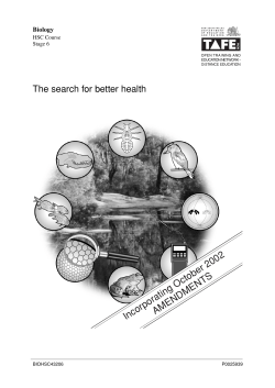 Search for better health