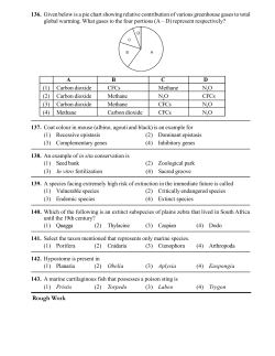 NEET MODEL PAPERS - Zoology paper 1.