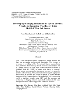 Powering-Up Charging Stations for the Hybrid Electrical Vehicles by