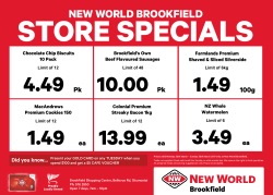 4.49 Pk 10.00 Pk 1.49 100g 1.49 ea 13.99 ea 3.49 ea