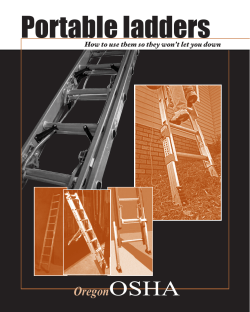 Portable ladders