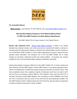 News Release - Specialty Food Association