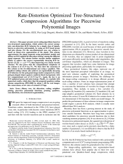 Rate-Distortion Optimized Tree-Structured Compression Algorithms