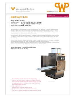 multimatic c/cg - WP BAKERYGROUP