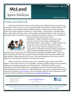 Friends and Family CPR