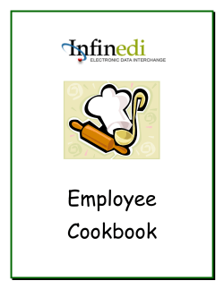 Employee Cookbook