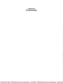 Electronic Copy * MS Public Service Commission * 2/24/2017 * MS