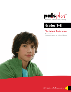 PALS 1&ndash;3 - PALS Marketplace