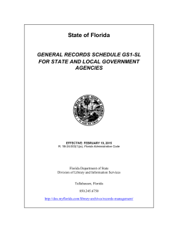 GS1-SL for State and Local Government Agencies