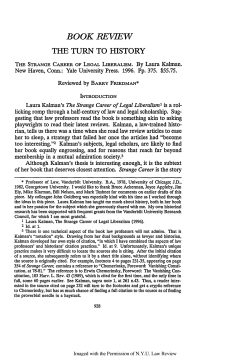 book review the turn - New York University Law Review