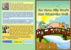 The Three Billy Goat`s New Friend - The Troll!