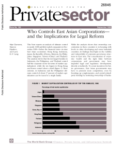 Privatesector - World bank documents
